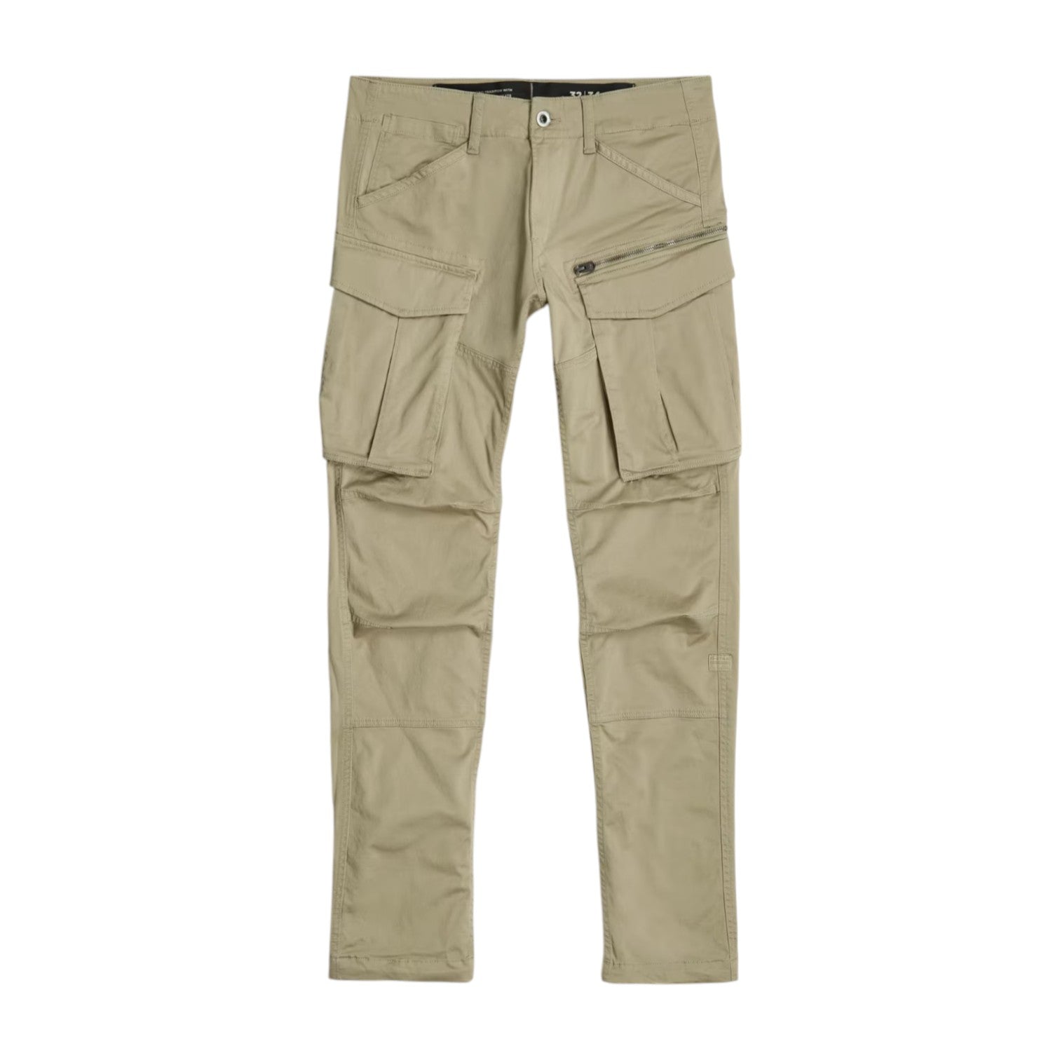 G Star Rovic Zip 3D Regular Tapered Pants - Beige