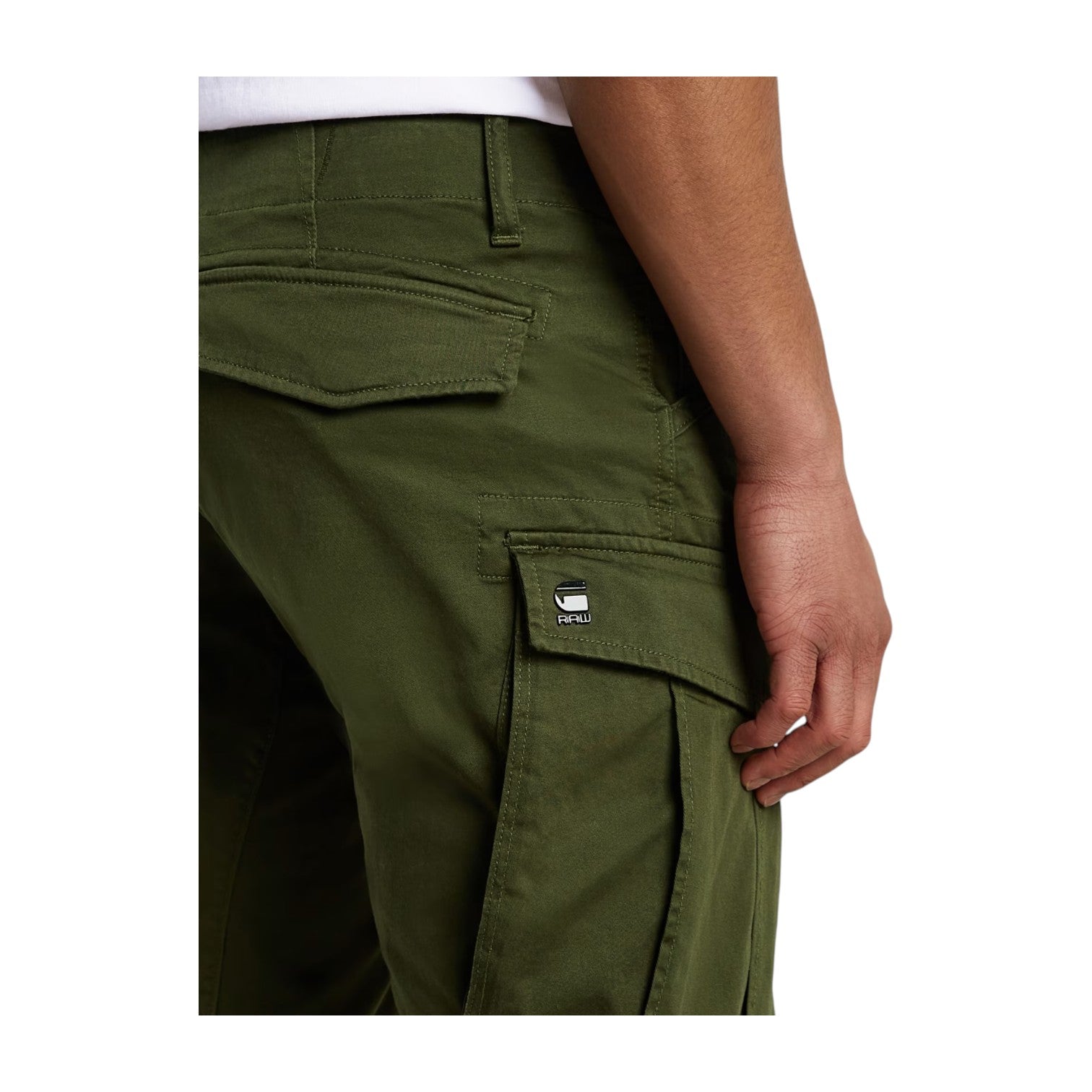 G Star Rovic Zip 3D Regular Tapered Pants - Green
