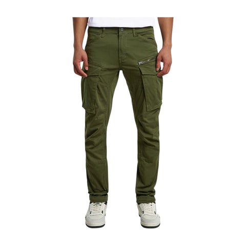 G Star Cargo Rovic Zip 3D Regular Tapered Bronze Green