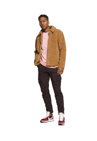 G Star Cargo Rovic 3D Zip Regular Tapered Brown Stone