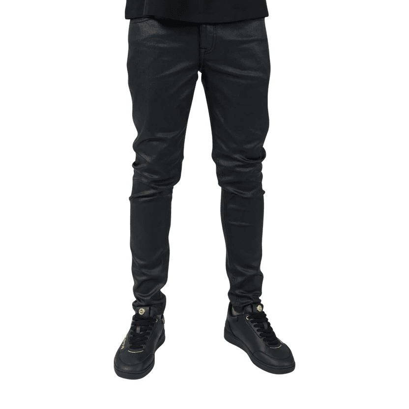 Rossimoda Jeans Waxed Lorenzo Denim Black