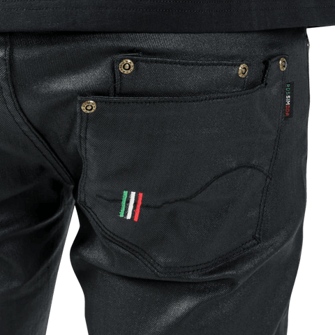 Rossimoda Jeans Waxed Lorenzo Denim Black