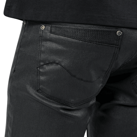 Rossimoda Jeans Waxed Lorenzo Denim Black