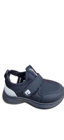 Pierre Cardin Kids Kane Sneaker Black And White