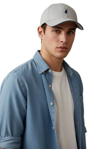 The Polo Classic Cap Light Grey