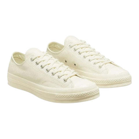 Allstar Low Leather A12 Chuck 70 Eggret Beige