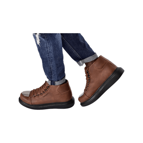 Chekich Sartoria Milano Roma Mirror Mid Brown