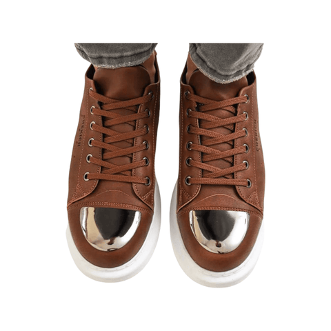Chekich Sartoria Milano Force Mirror Brown/White