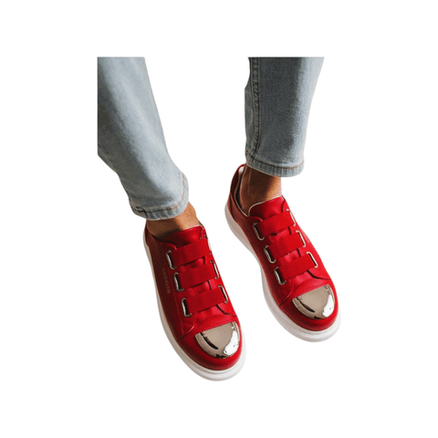 Chekich Sartoria Milano Mirror Red/White