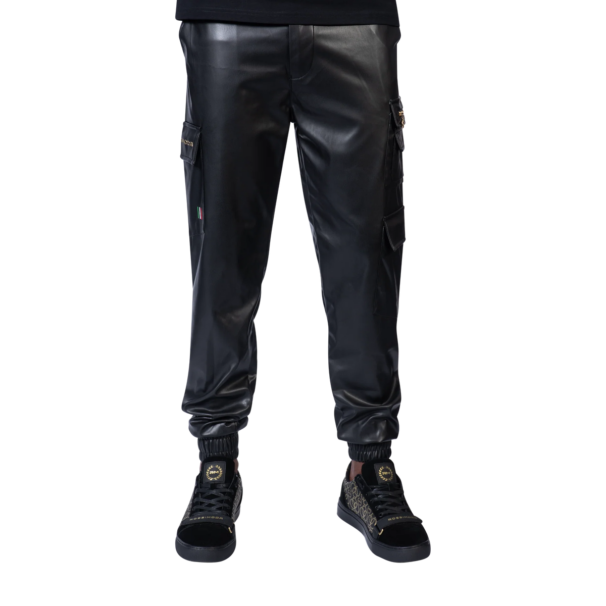 Rossimoda Cargo Leather Caleb Black