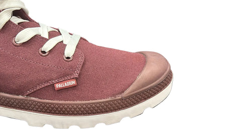 Palladium Pampa Hi Burgandy