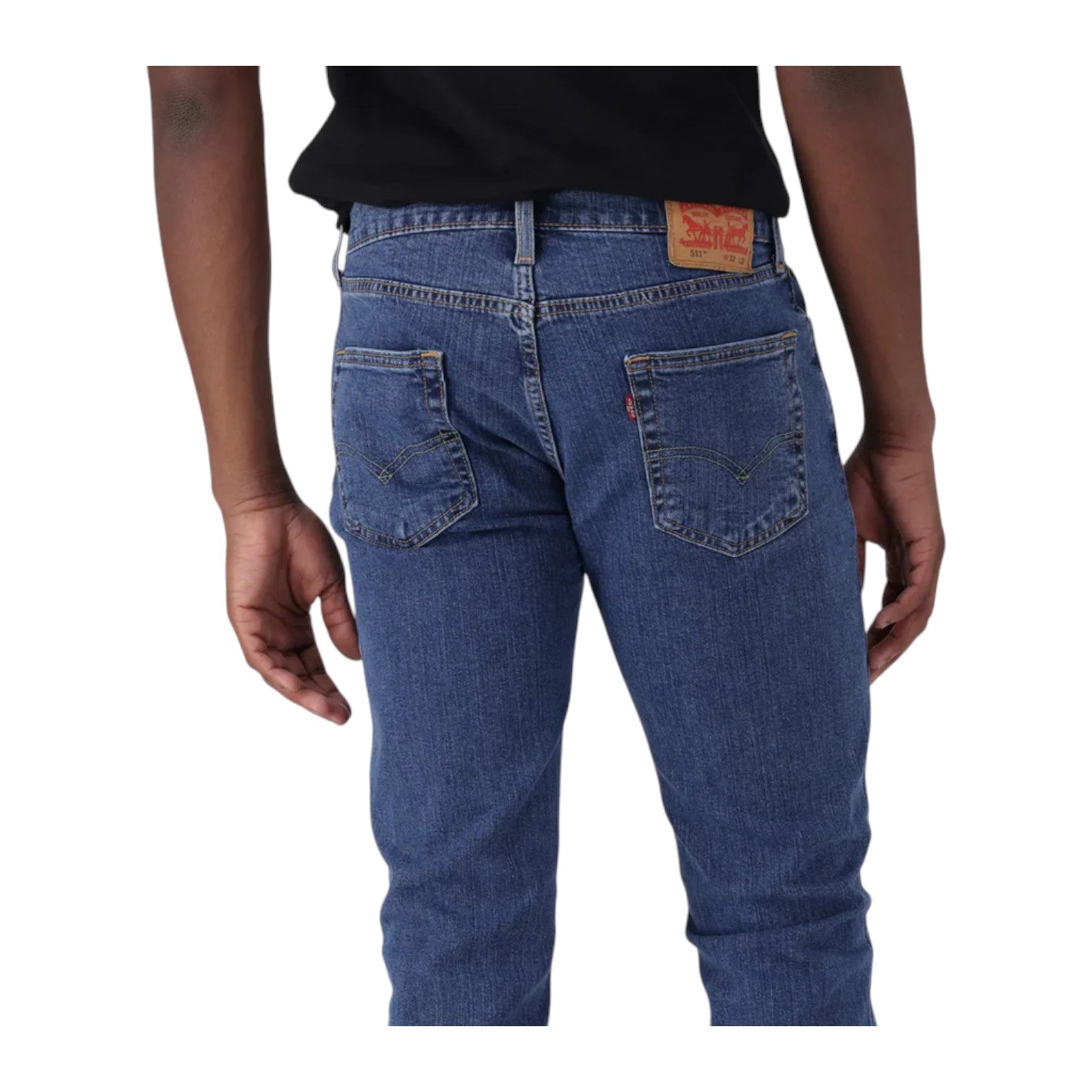 Levi's Mens 511 Slim Jeans - Dark Indigo Worn In
