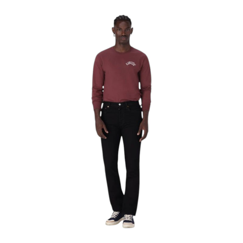 Levis Jeans 501 Straight Leg Black