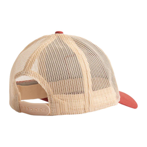 Palladium Trucker Cap | Navy/Orange