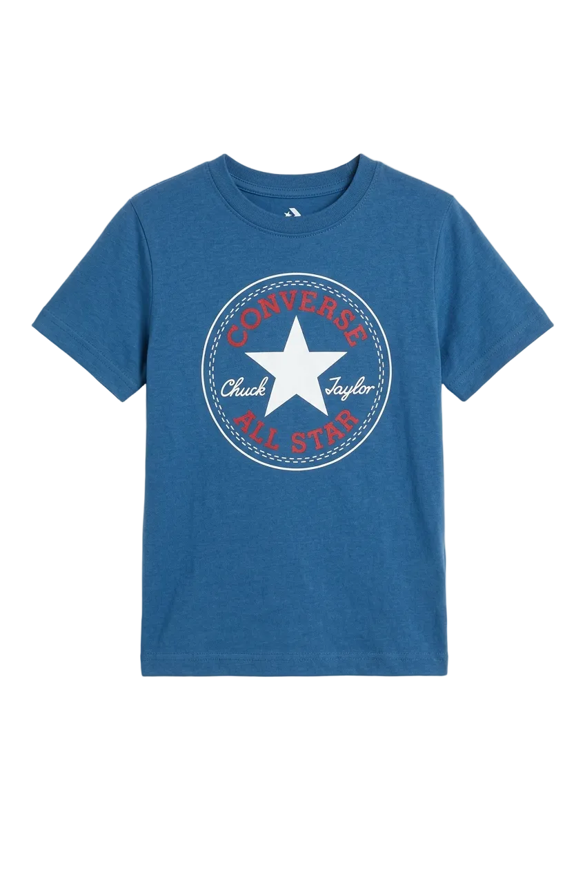 Converse All Stars Boys T-Shirt Aero Blue