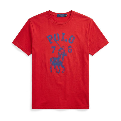 Polo T-Shirt Pony Red