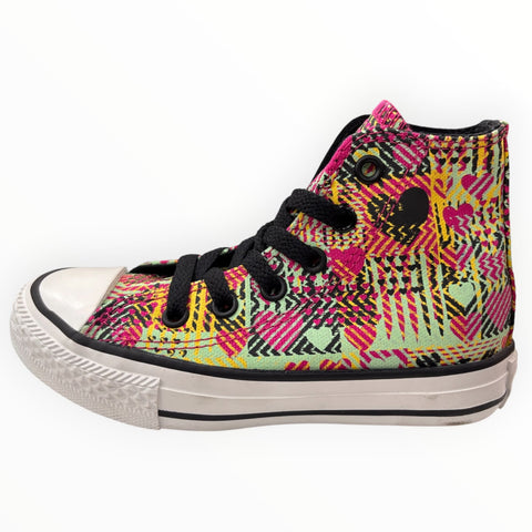 Converse School Kids Chuck Taylor All Star Hi Cosmos Multi Pink