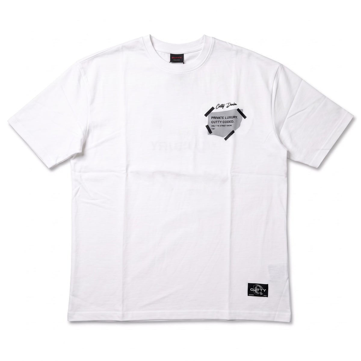 Cutty T-Shirt Private White