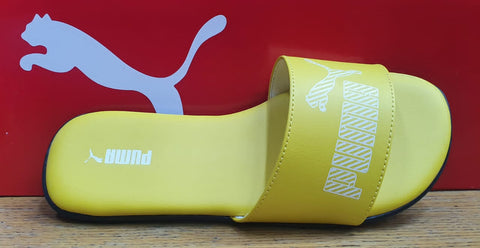 Puma Ladies Sandals Streetcat Yellow