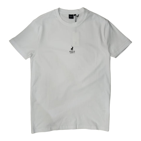 Polo T-Shirt Pjc Ribbed Cuff White