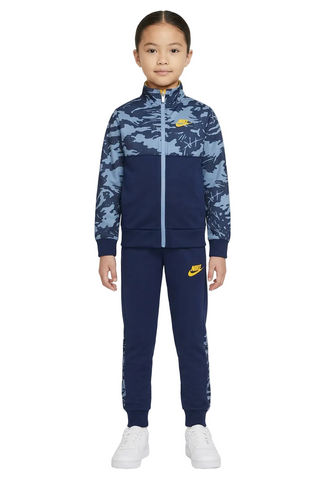 Nike Kids Tracksuit Camo Midnight Navy
