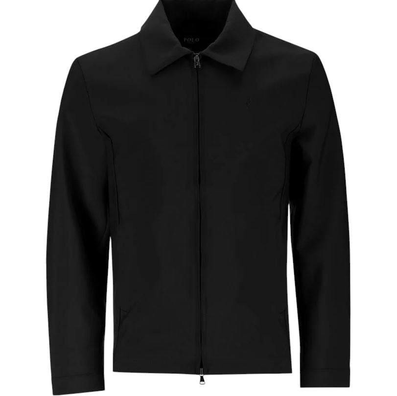 The Polo Essential Tech Harrington Jacket – Jet Black