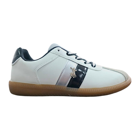 Polo Ladies Sneakers Side Flash Retro White