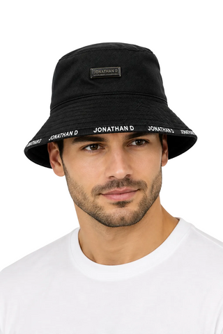 Jonathan D Bucket Hat Dome Black