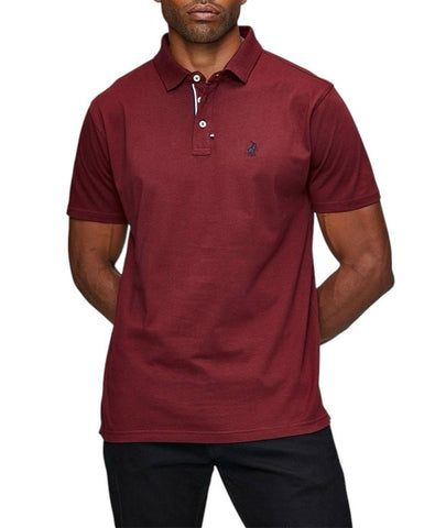 Polo Mens Classic Pique Golfer – Burgundy