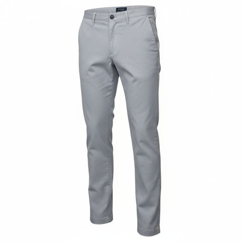 Polo Chino Essential Slim Leg Light Grey