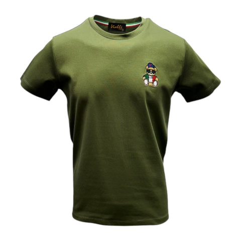 Vialli Crew T-Shirt Kargo Olive