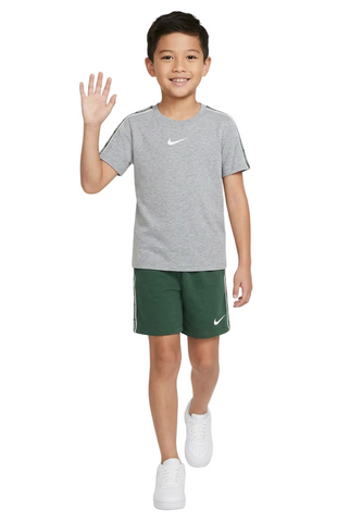 Nike Kids Shorts Set Poly Knit Grey/Green