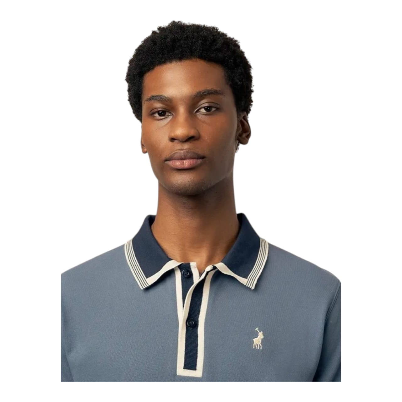 Polo Tipped Pony Golfer - Blue