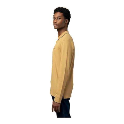 Polo Golfer L/S Pique Stone