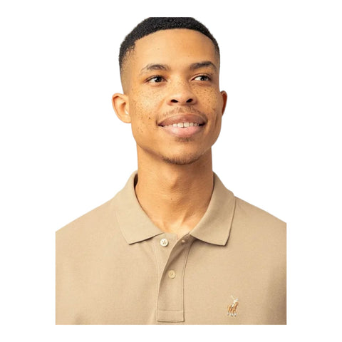Polo Essentials Pique Golfer - Taupe