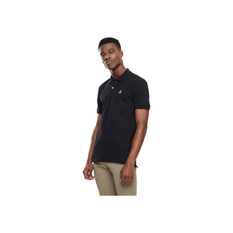 Polo Golfer Stretch Pique Black