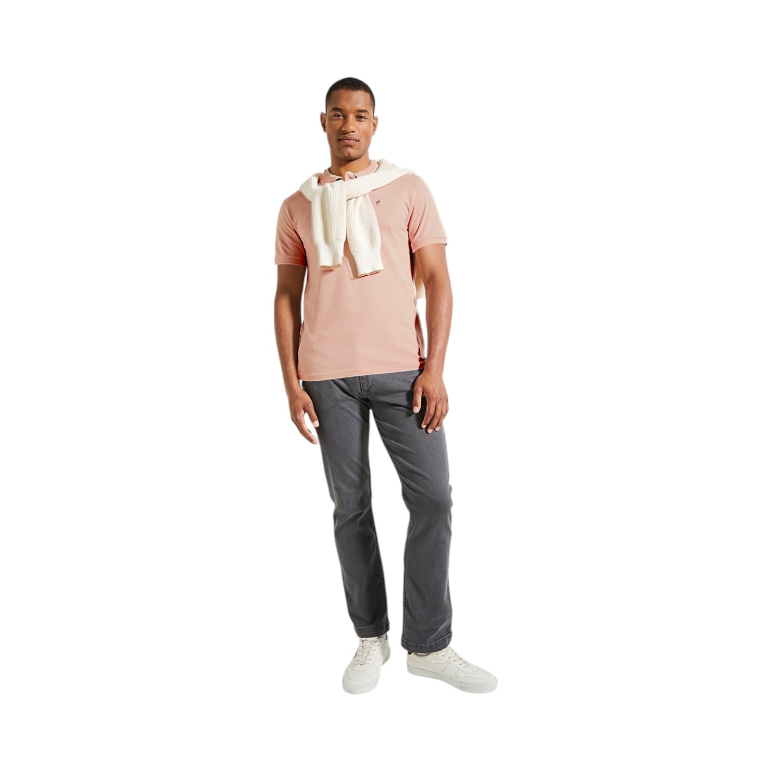 Polo Essentials Pique Golfer - Taupe
