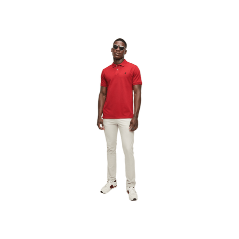 Polo Golfer Pique Crimson