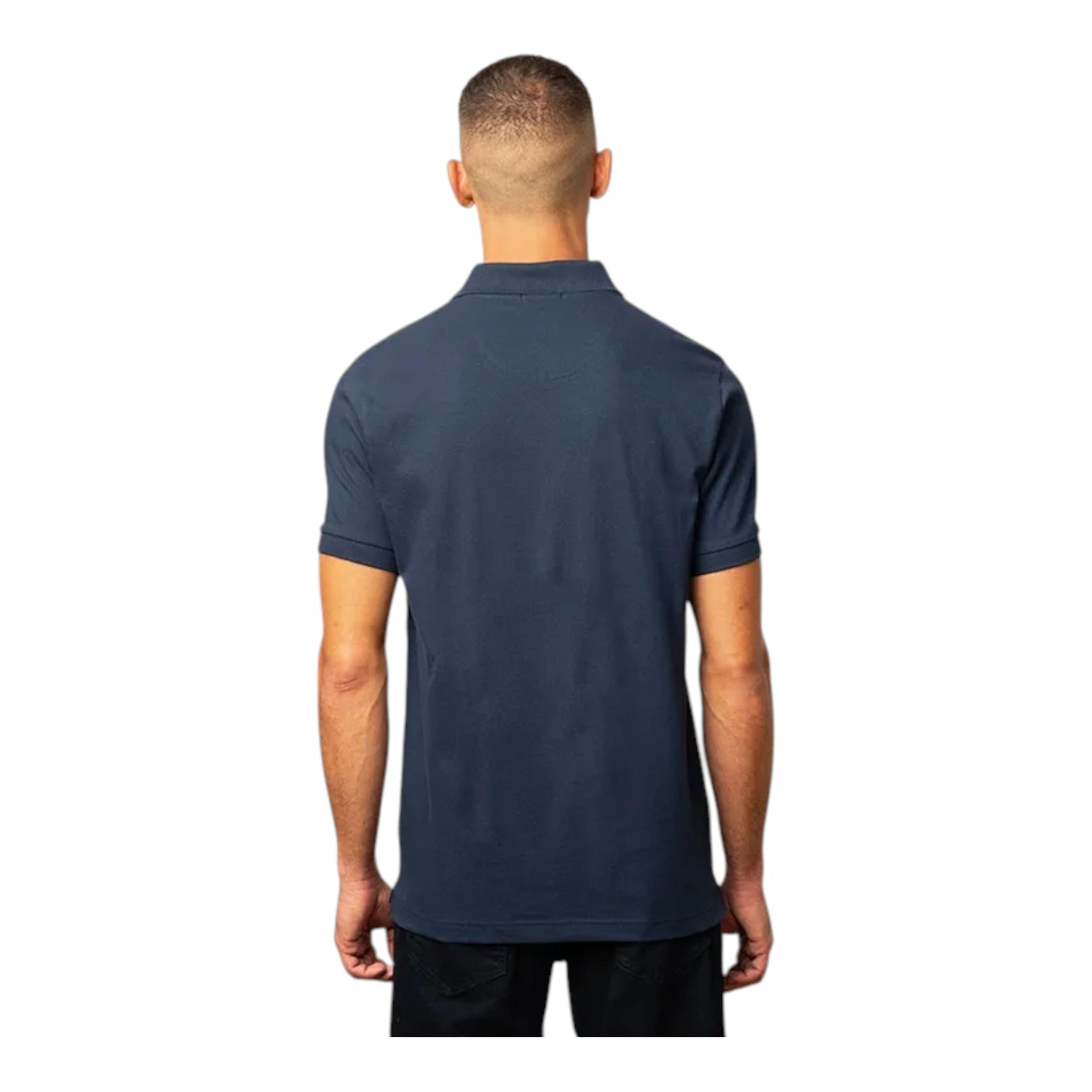 Polo Golfer Monogram Sleeve - Navy
