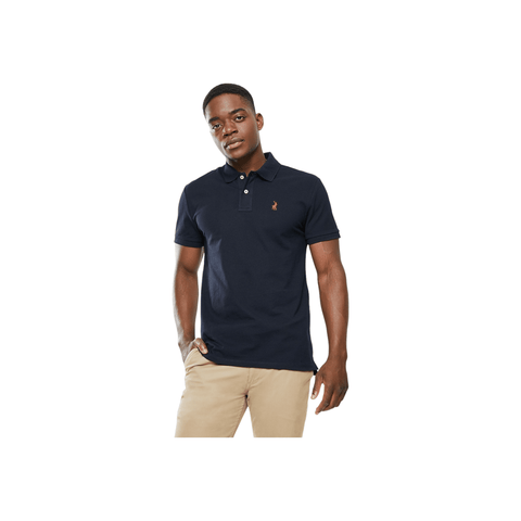 Polo Golfer Stretch Pique Navy