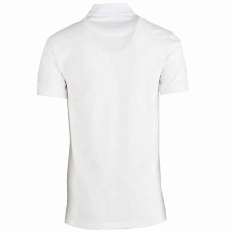 The Polo Essential Pique Short Sleeve Golfer – Classic White