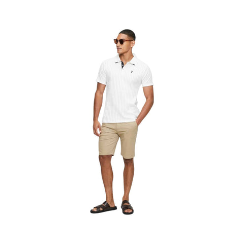 Polo Golfer Textured Off White