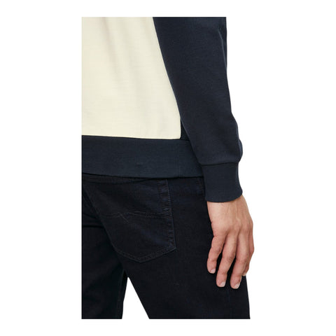 Polo Golfer Sweater L/S Colour Block Cream/Burgandy