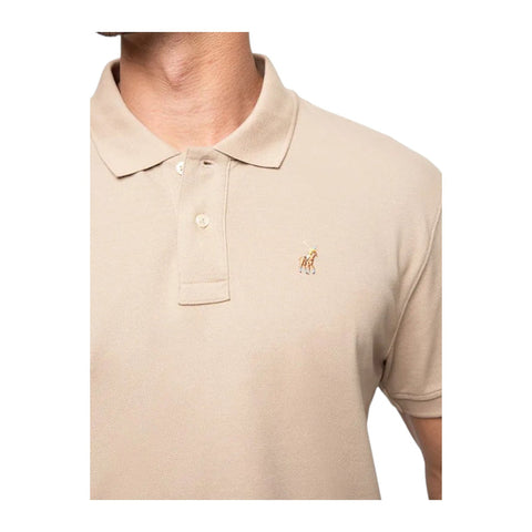 Polo Golfer Pique Essentials Taupe