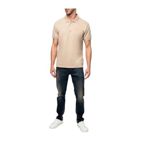 Polo Golfer Pique Essentials Taupe