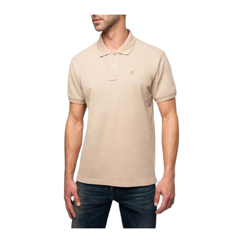 Polo Golfer Pique Essentials Taupe