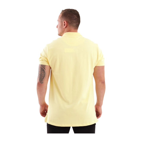 Polo Mens Essential Pique Ss Golfer - Light Yellow