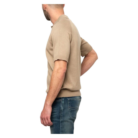 Polo Golfer Knitted Camel