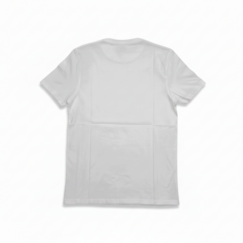 Polo Crew Distorted Printed T-Shirt White