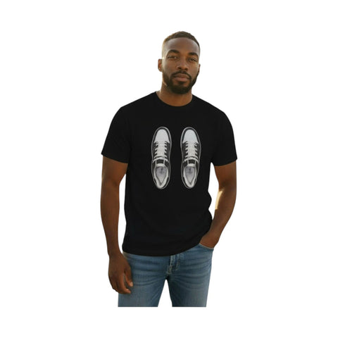 Polo T-Shirt Pjc Sneaker Logo Black